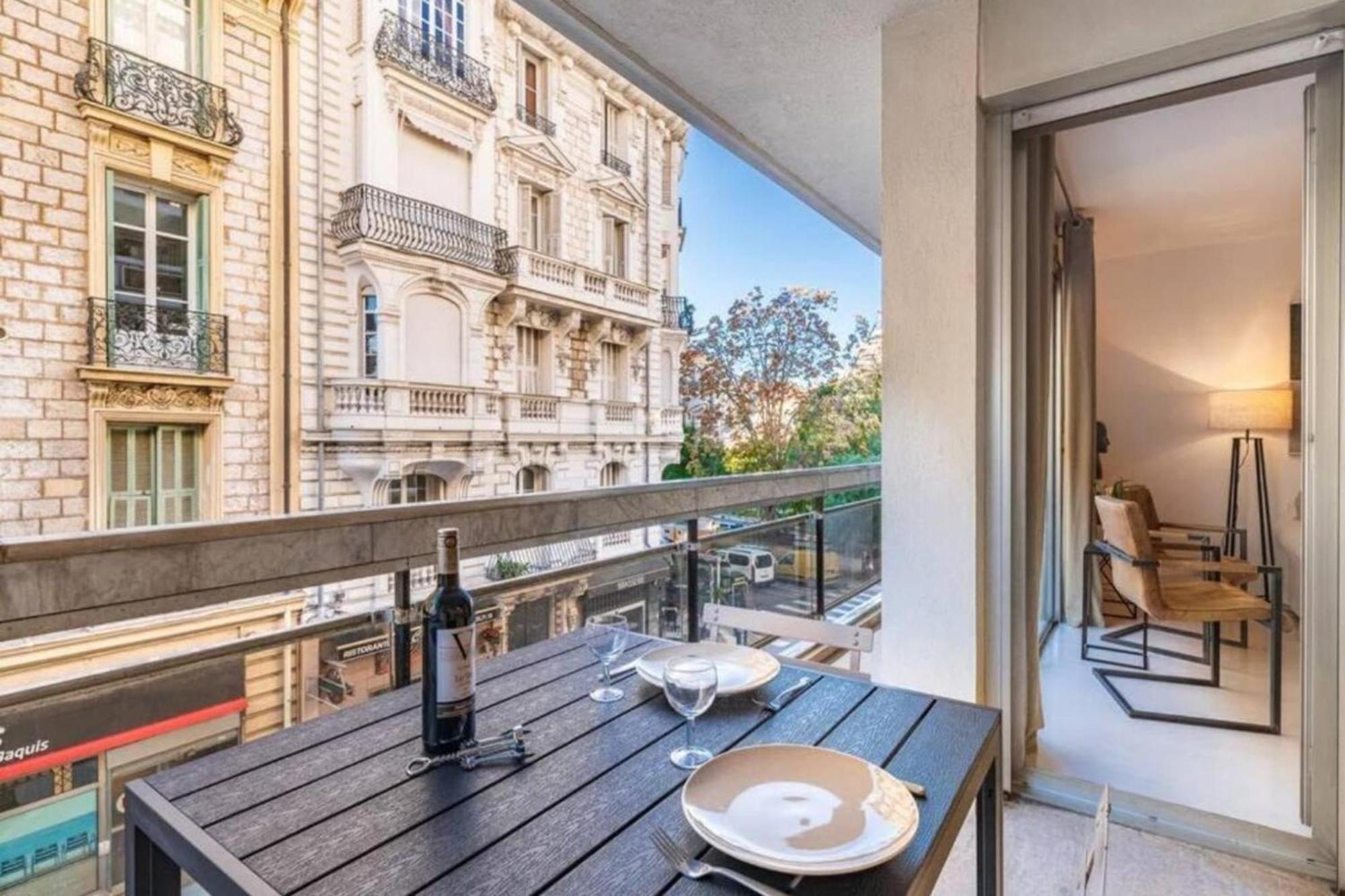 Rossini - Central And Cosy With Ac Ніцца Екстер'єр фото